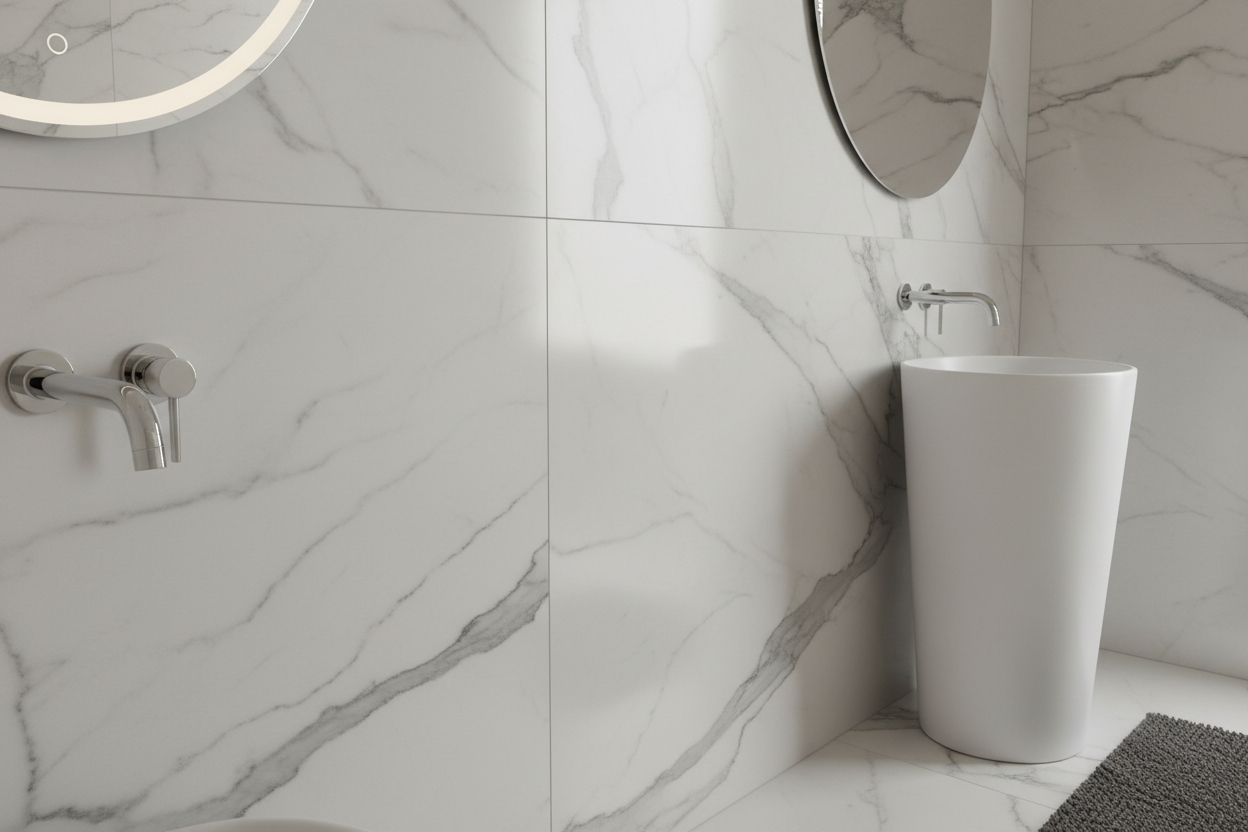 Efecto mármol aplicado