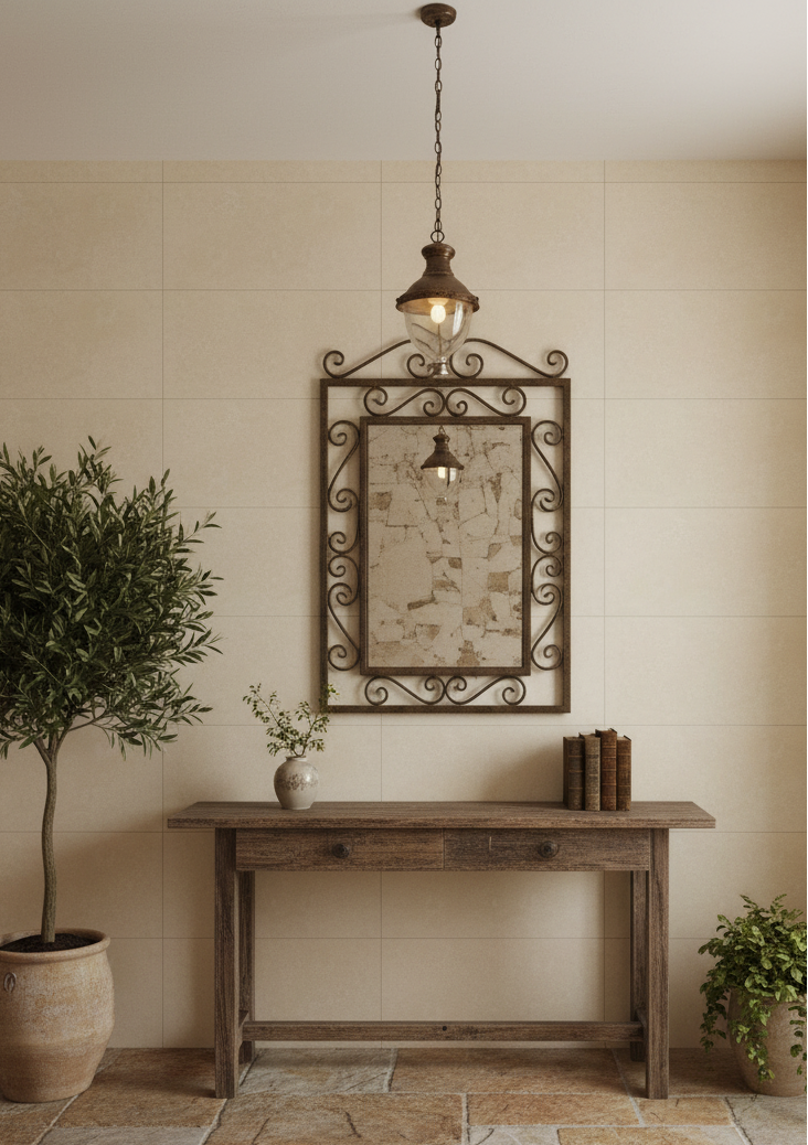 Way Marfil 30x60 - Recibidor desde cocina