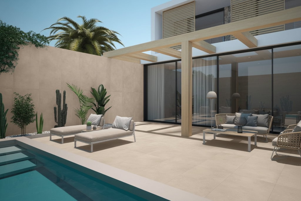 Aura Sand - Terraza piscina
