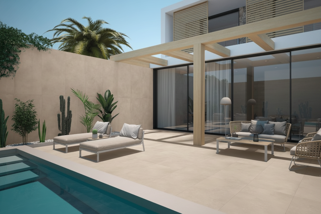 Aura Sand - Terraza piscina