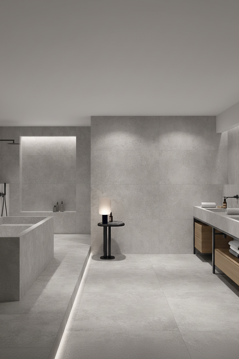 Sam Grey 60x120 - Ba√±o vertical tama√±o correcto