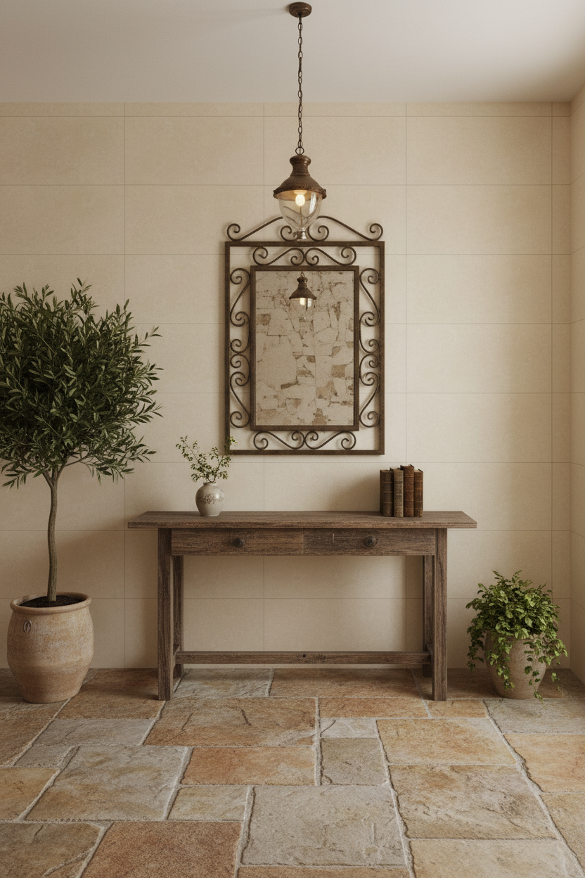 Way Marfil 30x60 - Recibidor desde cocina